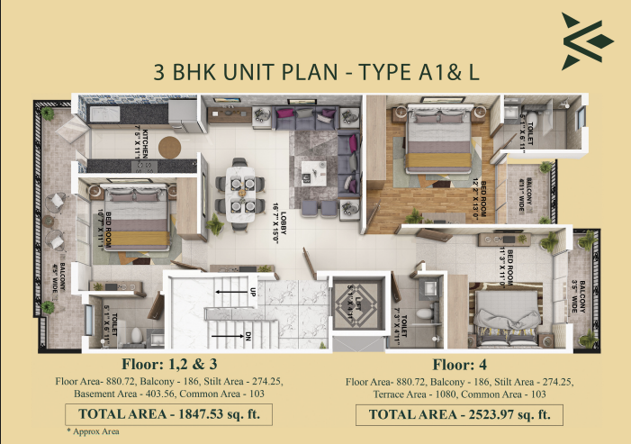 Rof Pravasa Floor plan